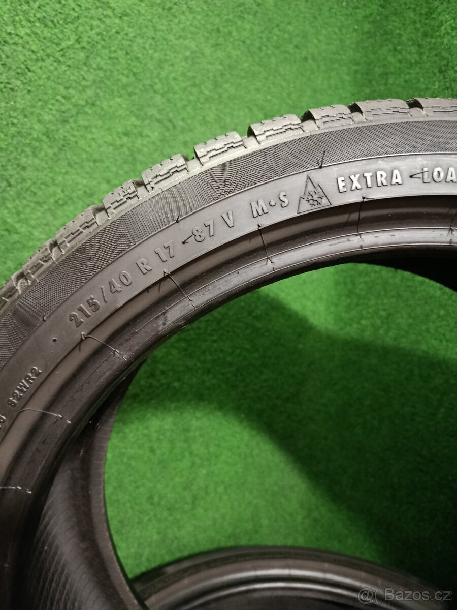 2+2ks zimni 215/40/17 conti, dunlop - 2