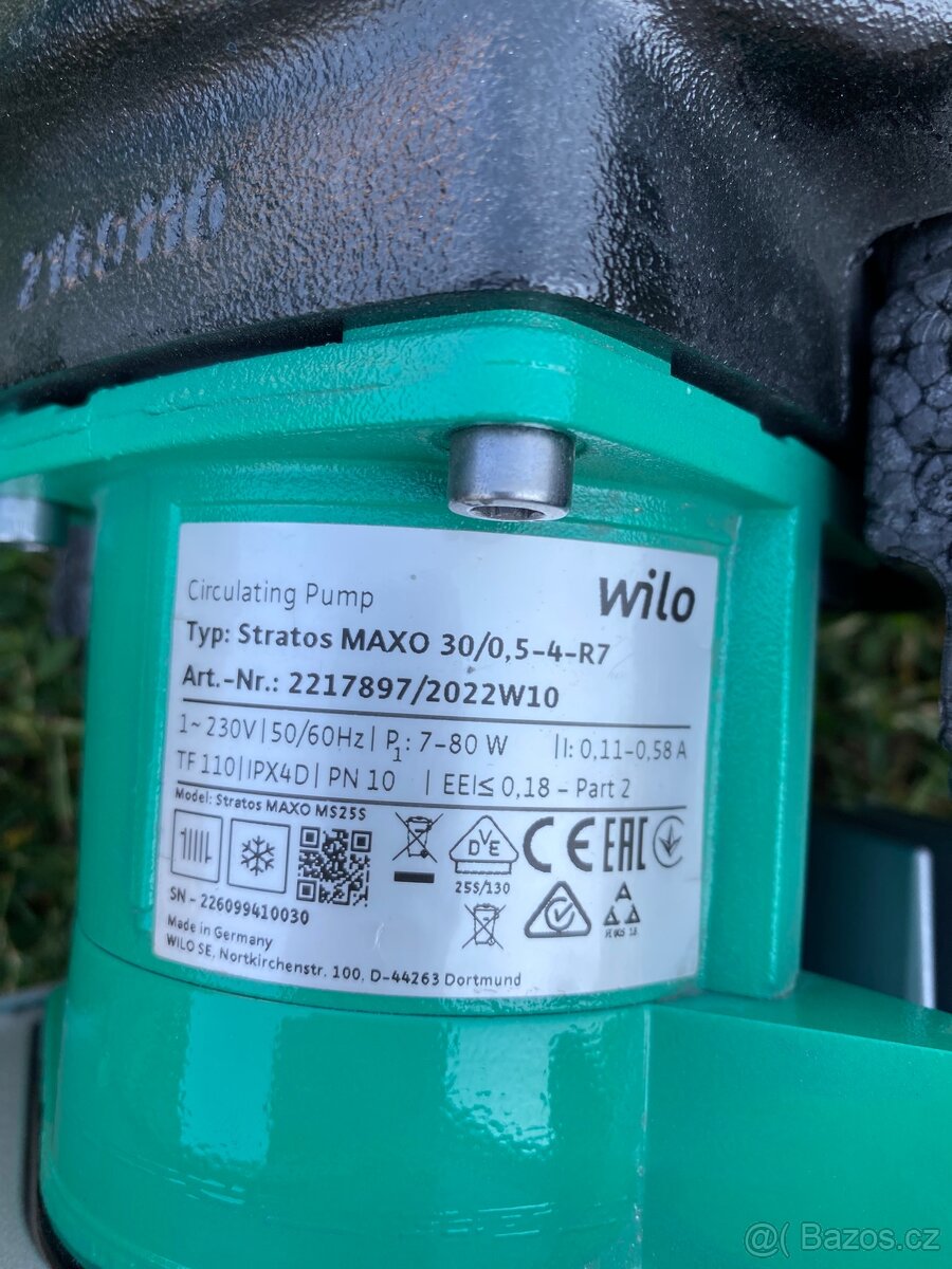 Chytré čerpadlo Wilo Stratos MAXO 30/0,5-4 - 2