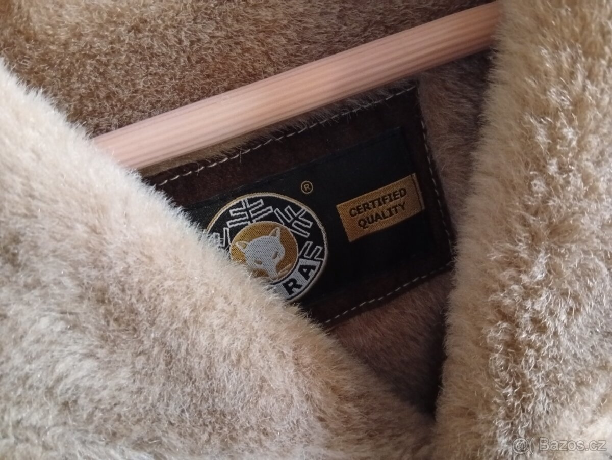 Zimní pánská bunda z pravé kůže vepřovice - 2