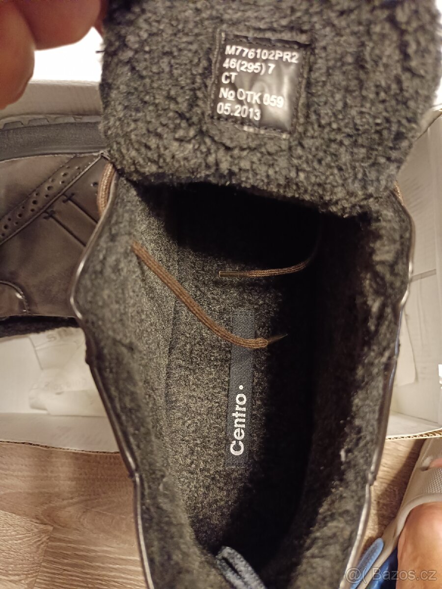 Pánské boty zimní kotníkové v.46 - 2