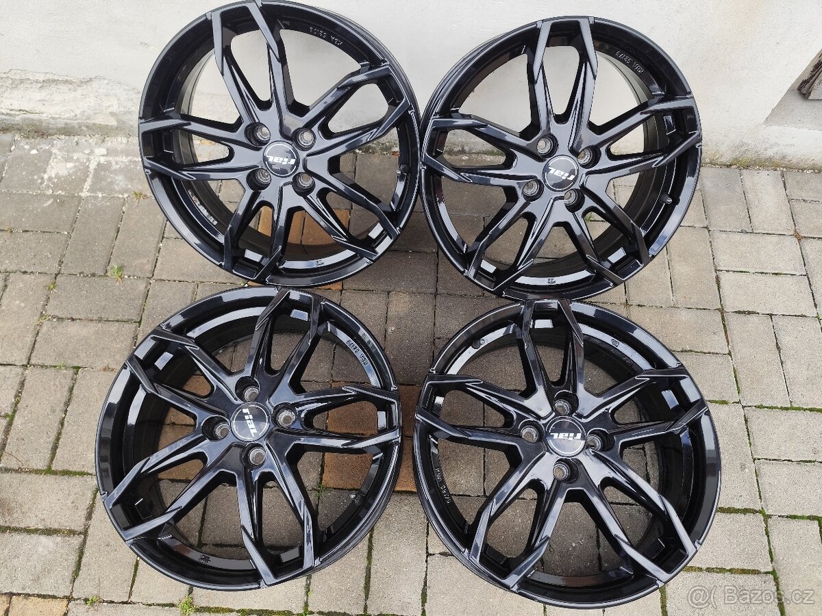 ALU 4x100 r17 RIAL - KIA, TOYOTA - ZÁNOVNÍ DISKY - 2