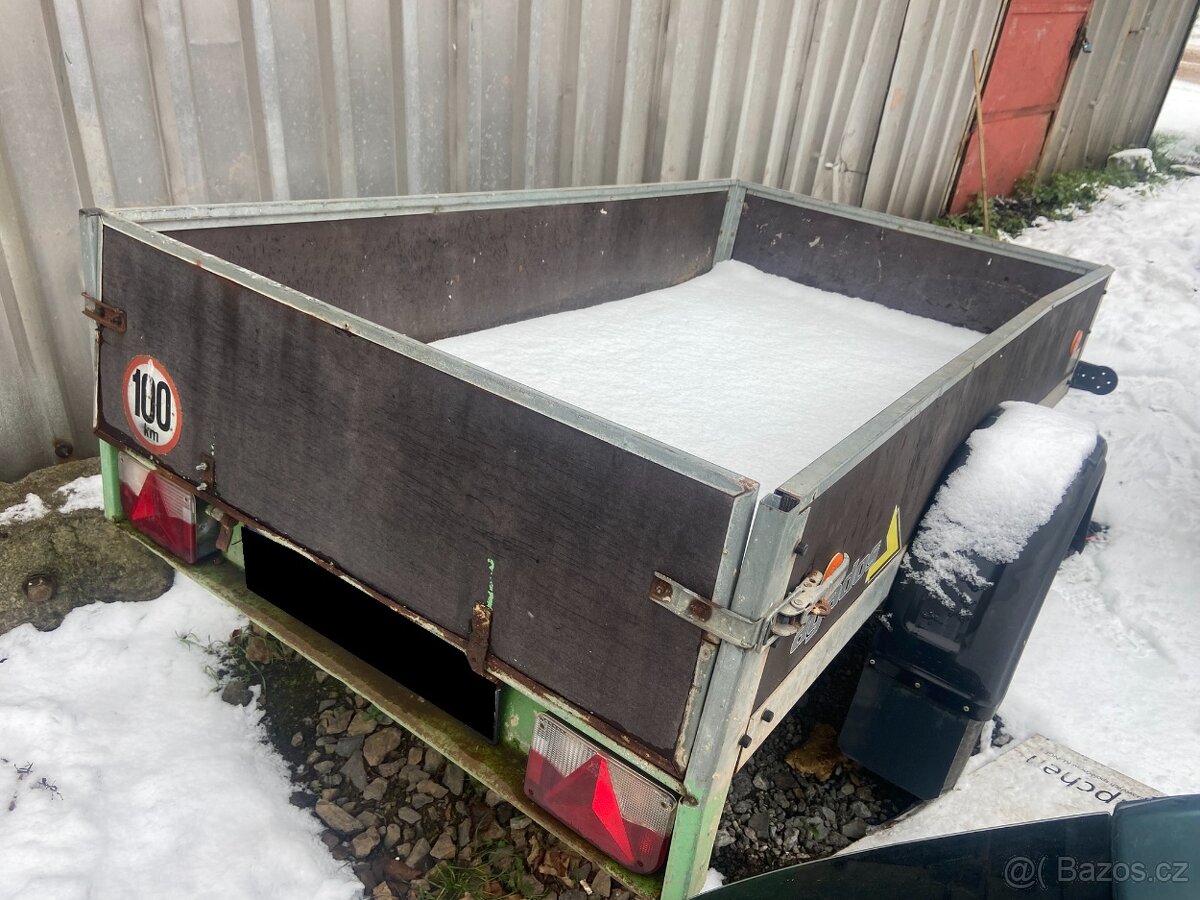 Přívěs AGADOS vozík 750kg bez TP - 2