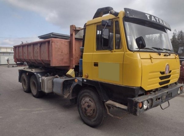 6x6 hák kontejner Tatra T815 + vany - 2