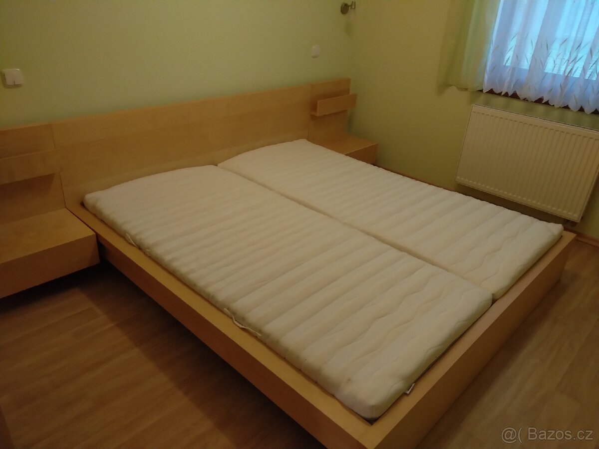 Manželská postel Malm 180x200 cm - 2