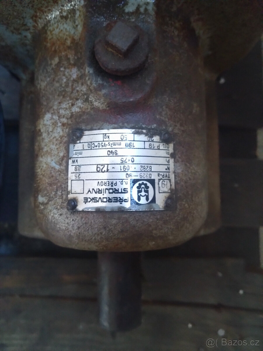 Šneková převodovka- variátor - 2