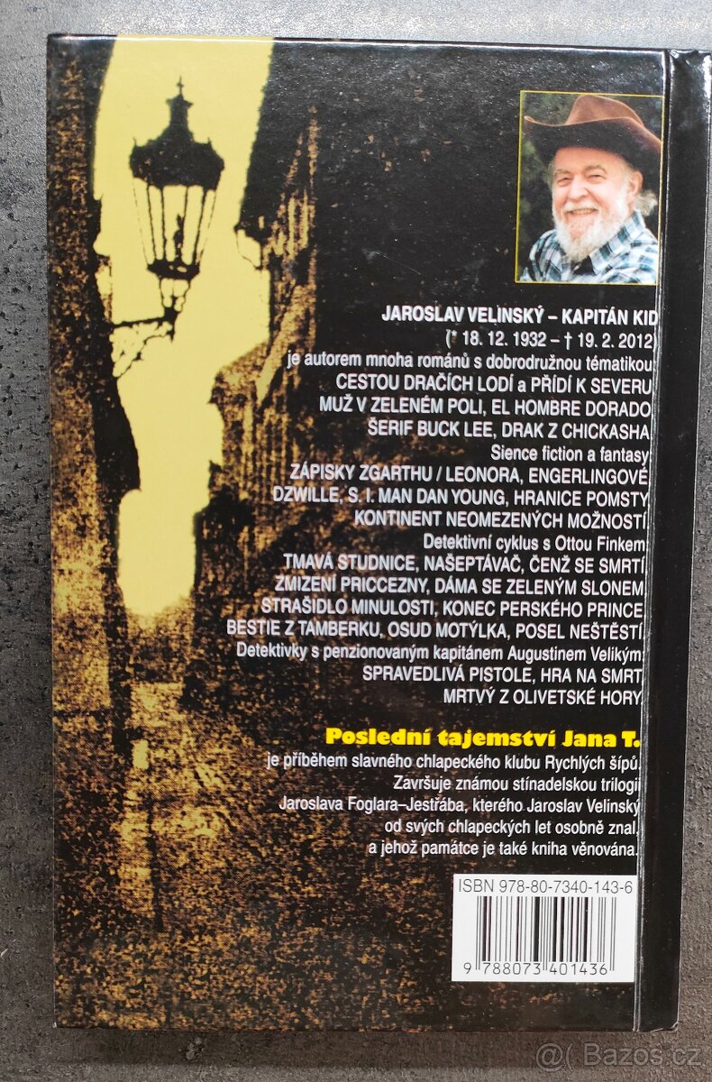 Poslední tajemství Jana T. - Velinský Jaroslav - 2