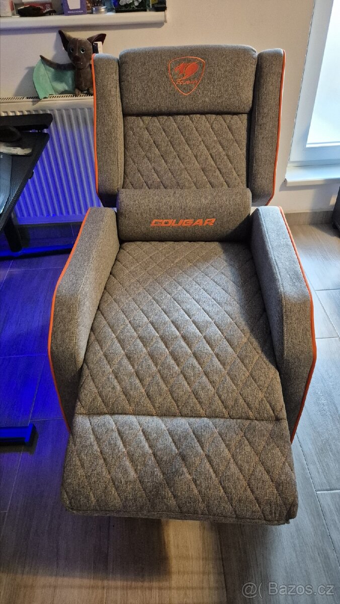 Herni křeslo Cougar Ranger One Gray - 2