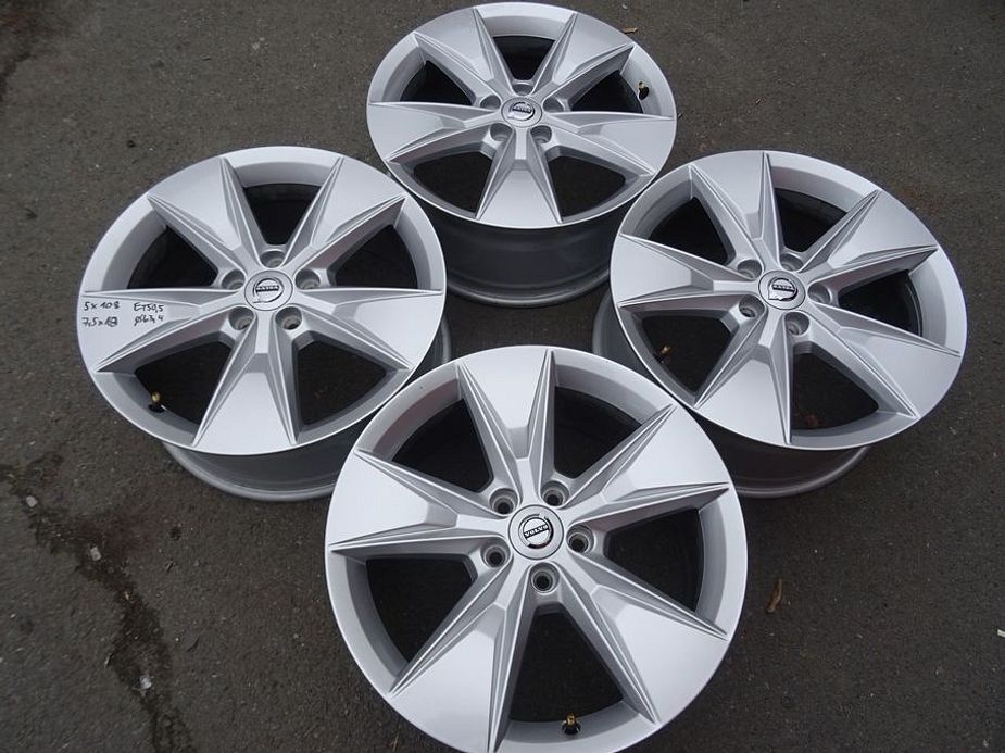 Alu disky originál Volvo, 18", 5x108, ET 50,5 , šíře 7,5J - 2