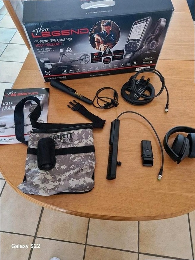Detektor kovů Nokta Makro Legend – kompletní set - 2