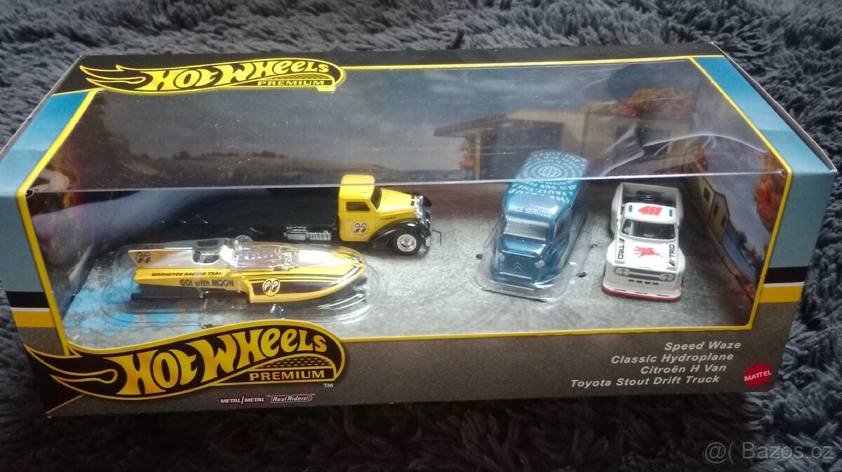 Hot Wheels Premium Speed Waze Classic Hydroplane 4 - pack - 2