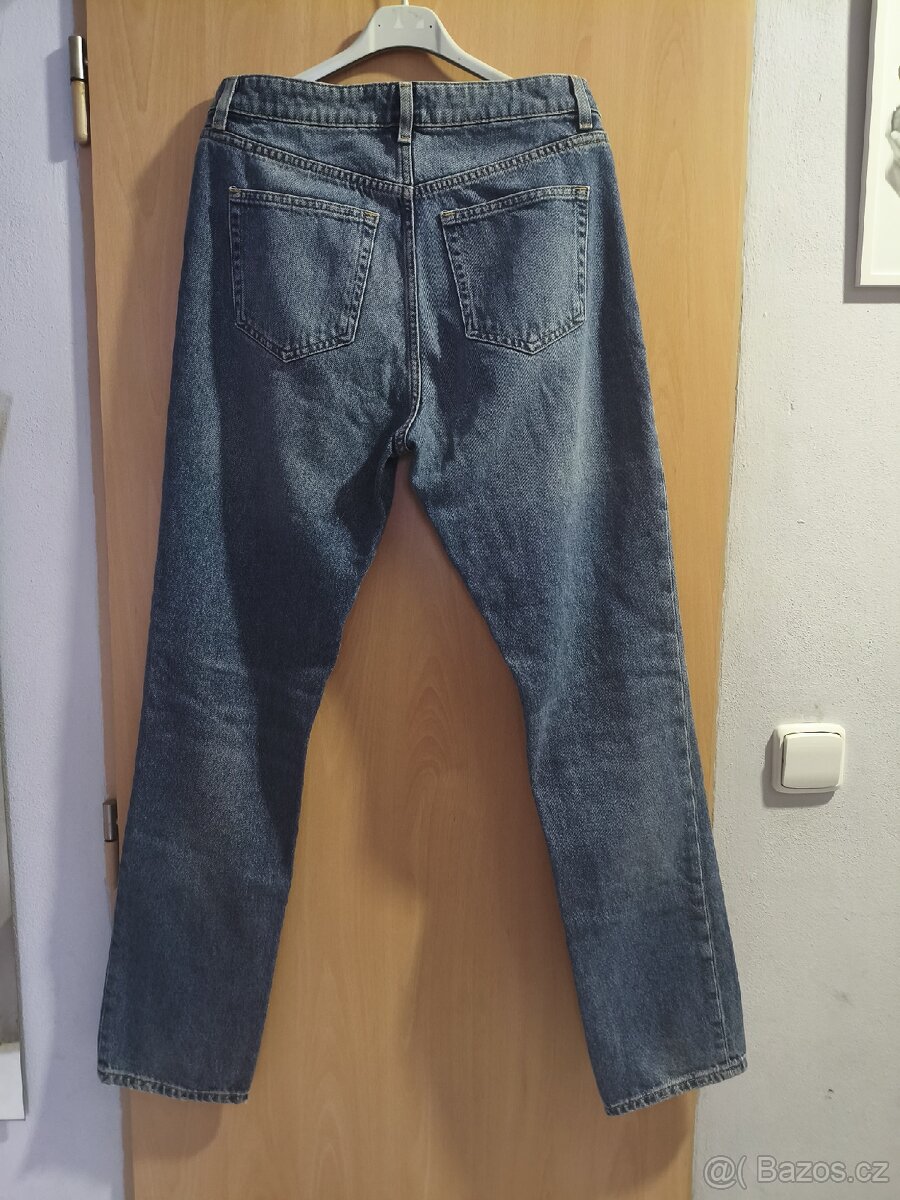 Dámské džíny rovného střihu M - 2