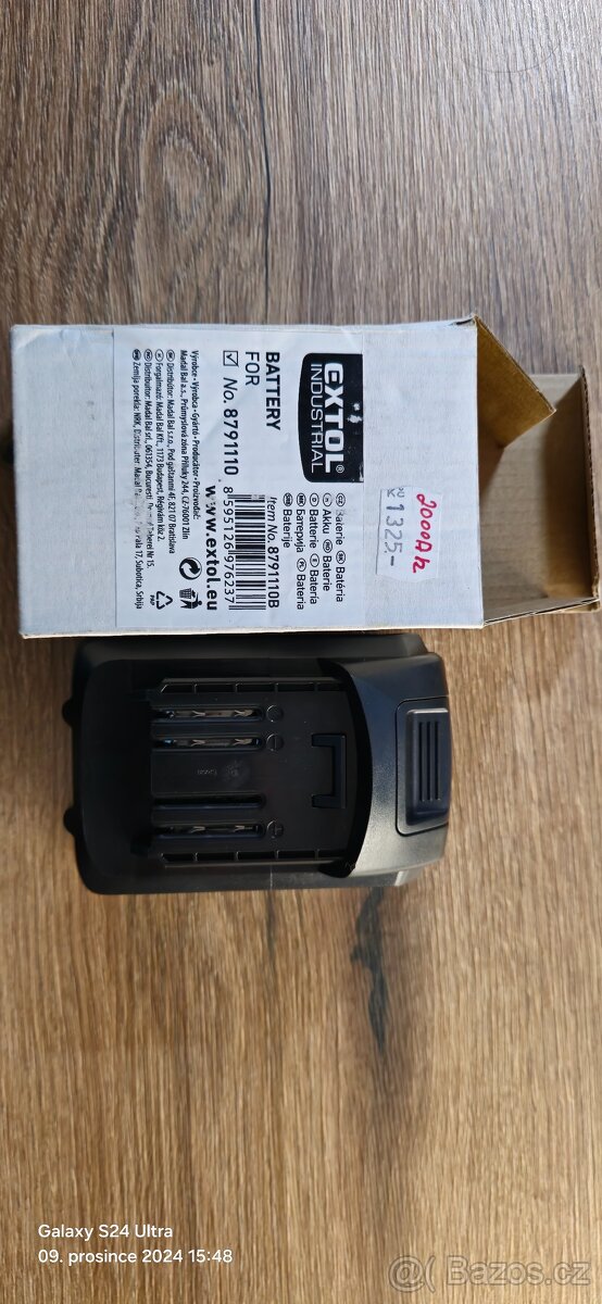 Akumulátor Extol 8791110B 18V 2000mAh - 2