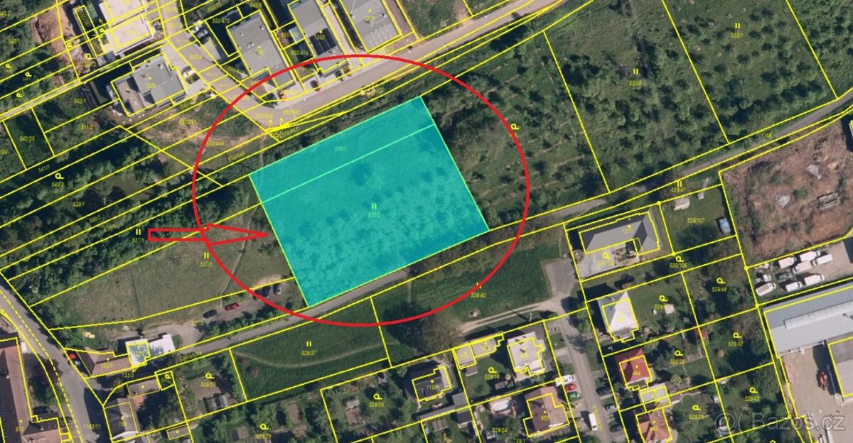 Prodám pozemky v k.ú. Prštné - 2