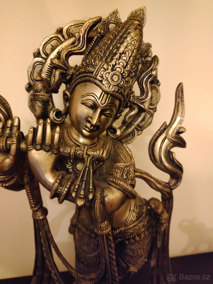 Krišna hrajúci na flautu - 2