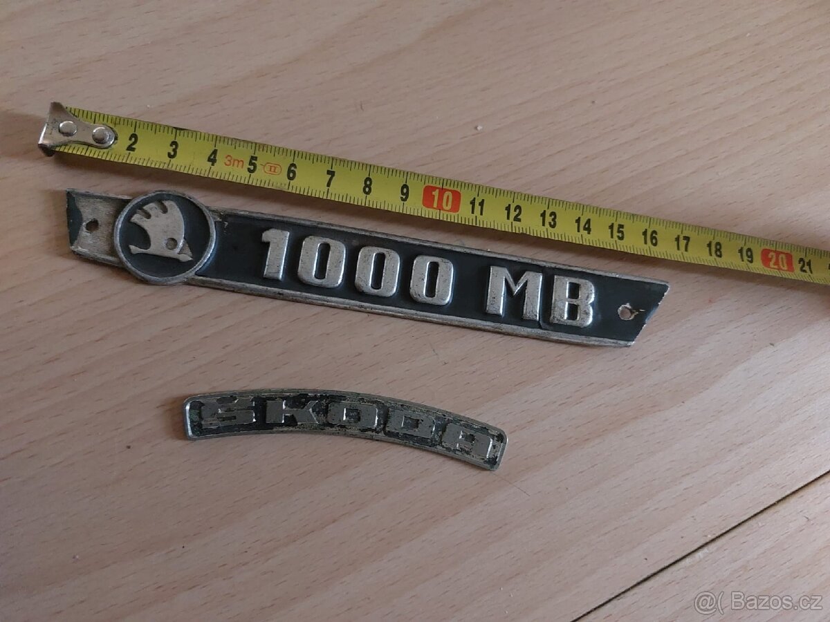 2 originál znaky. - 2