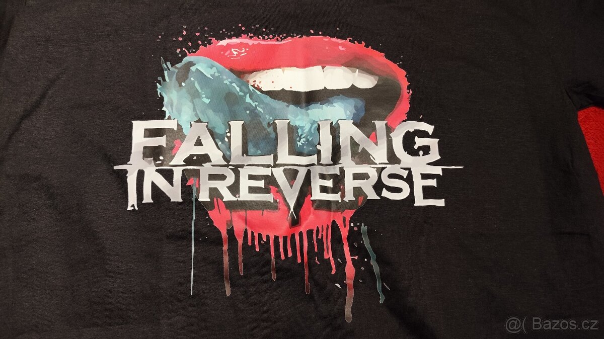 Tričko Falling in reverse metalcore velikost M - 2