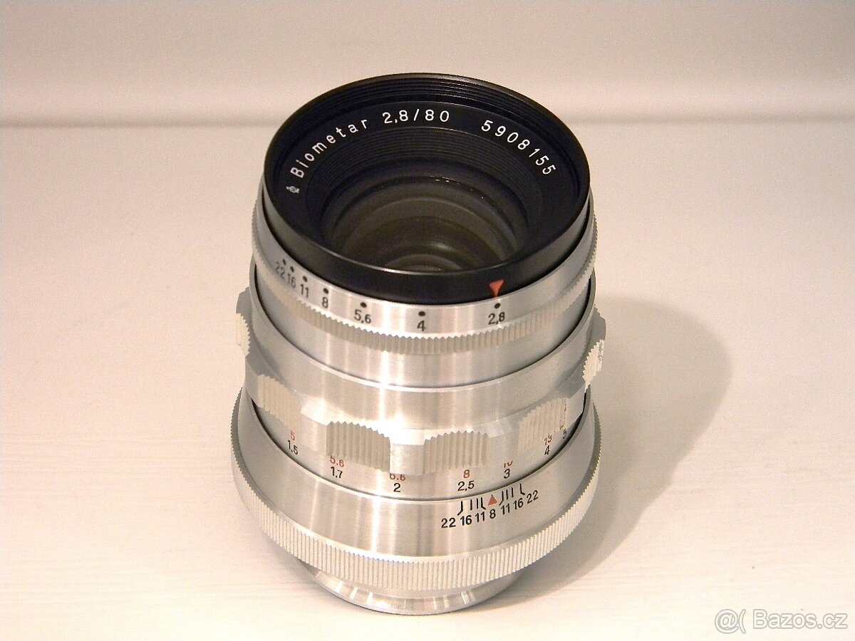 Biometar 2,8/80 pro Pentaflex a AK16 - 2