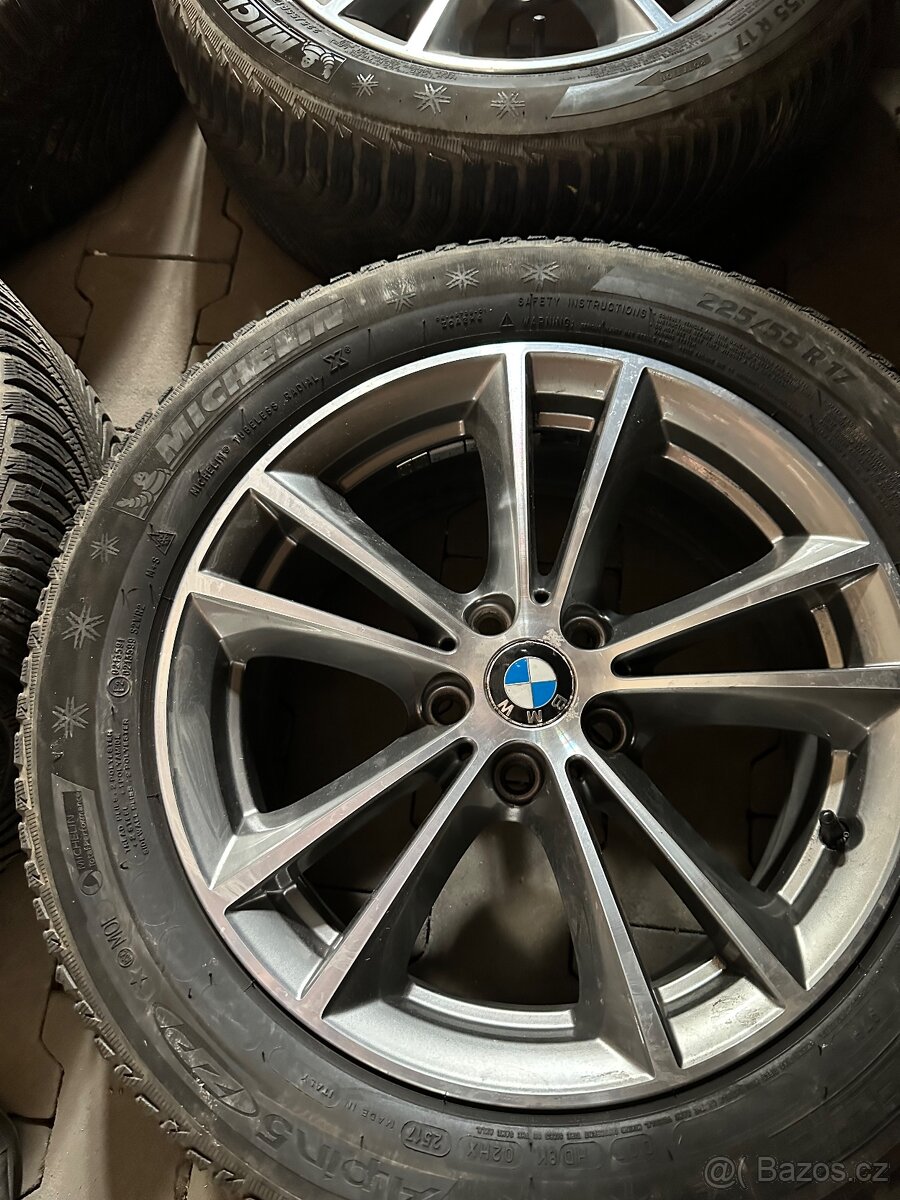 Alu kola bmw 5x112 r17 zimní sada - 2