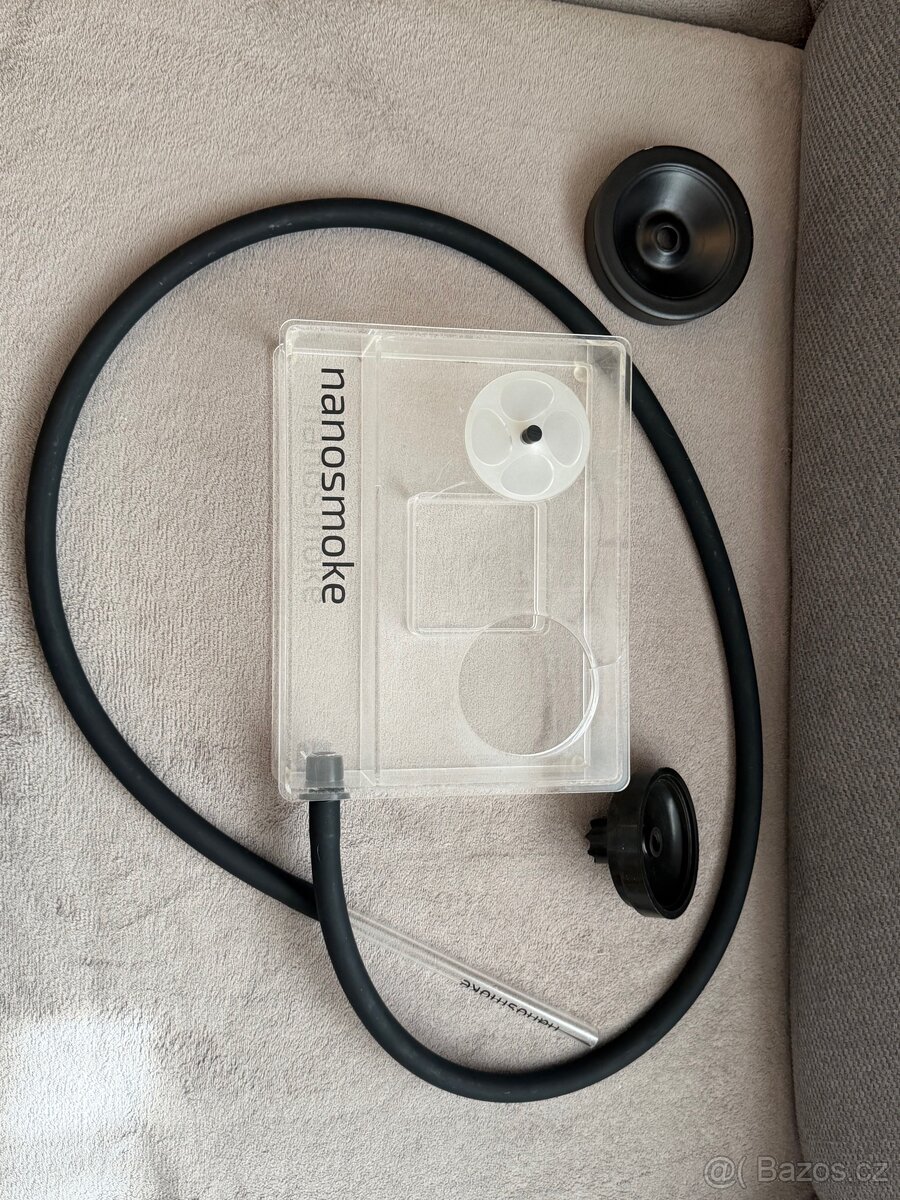 Vodní Dýmka Nanosmoke Cube + korunka - 2