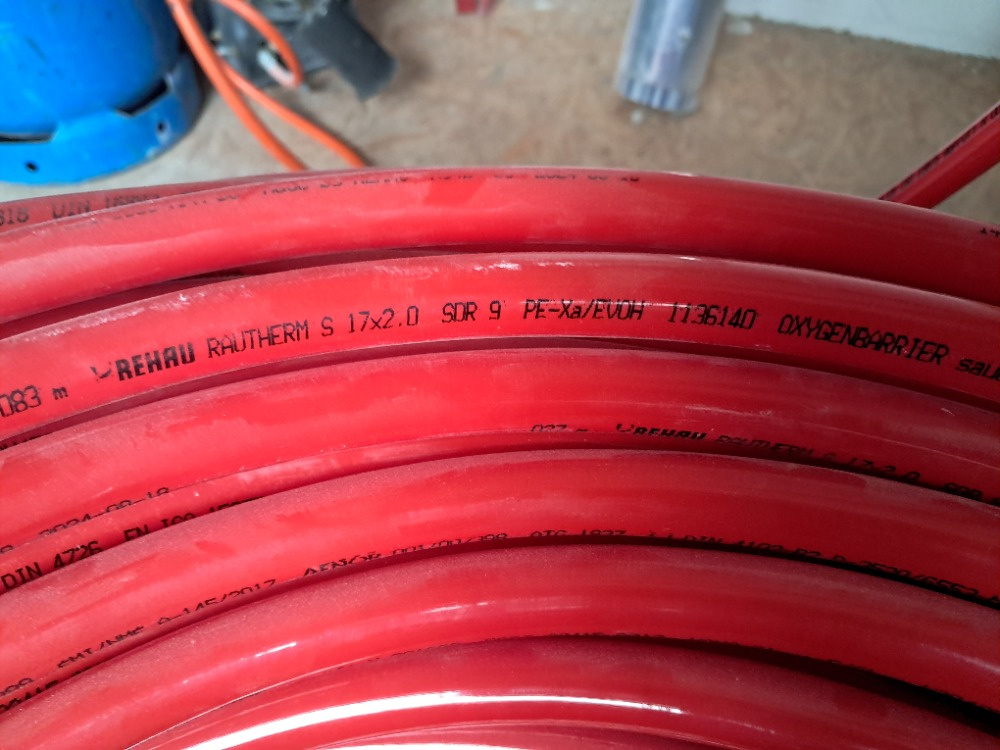 Potrubí podlahového topení Rehau - 2