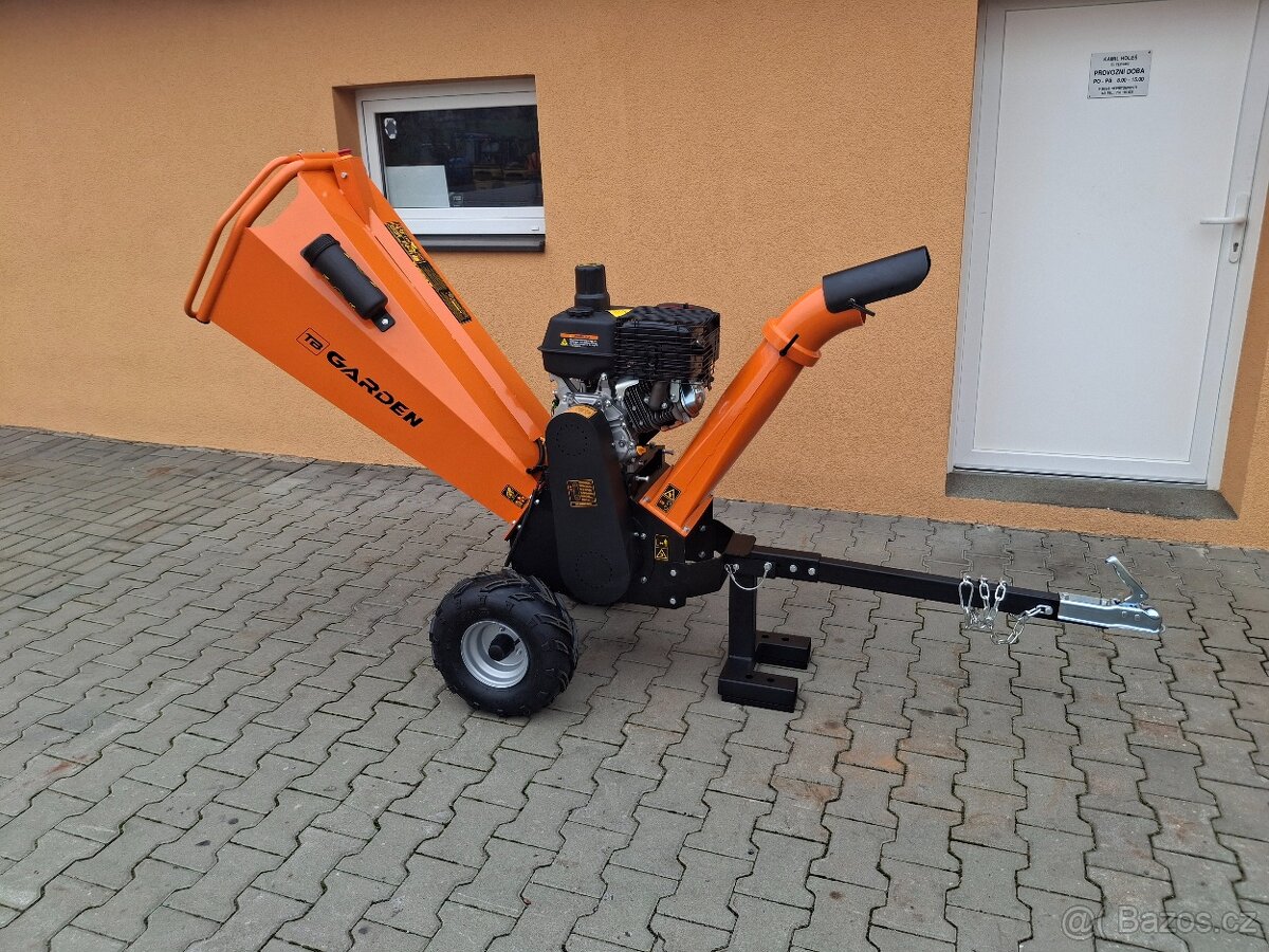 TB GARDEN GS1500 výkonný štěpkovač - drtič - 2