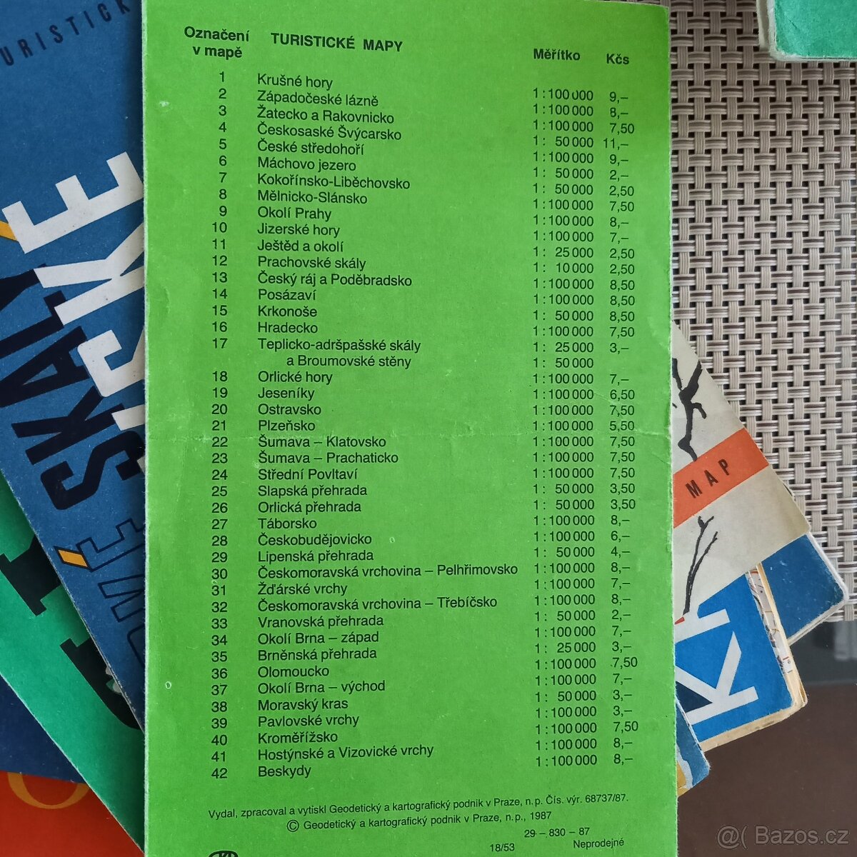 Turistické mapy - 2