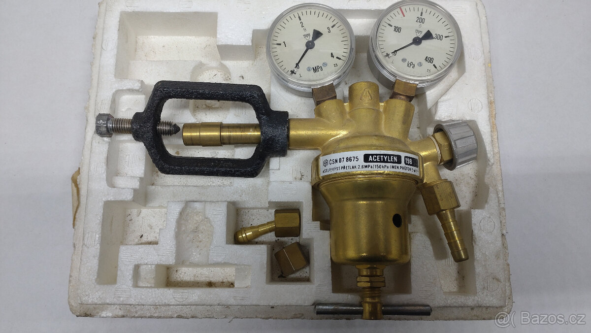 redukční ventil acetylén hořáky - 2