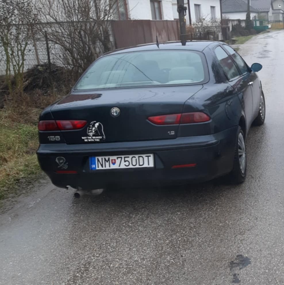 Alfa Romeo 156 1.9 JTD čierna - 2