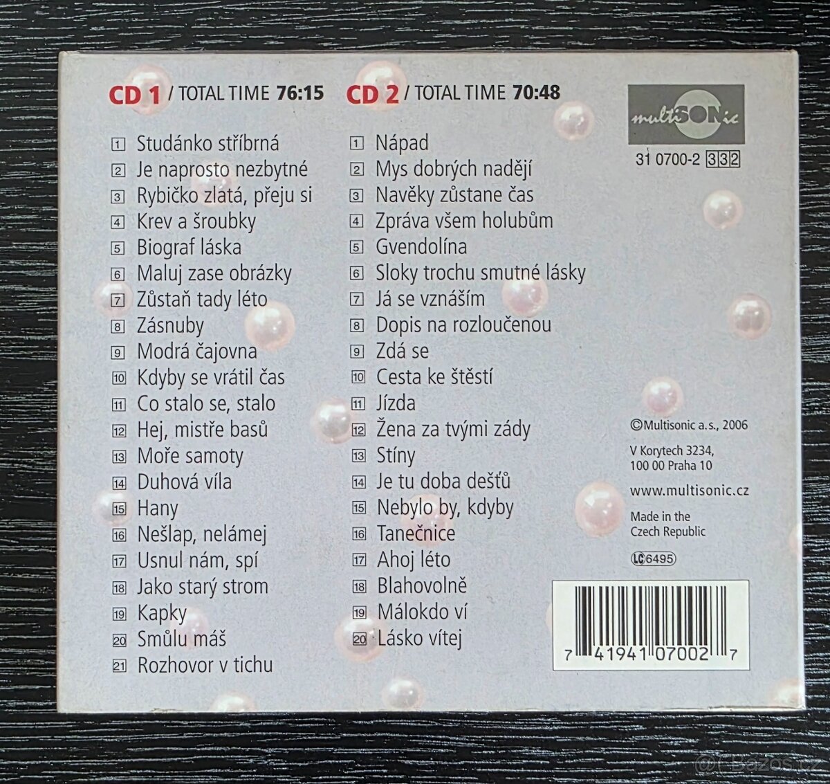 Hana Zagorová 2CD Perly PODEPSANÉ - 2