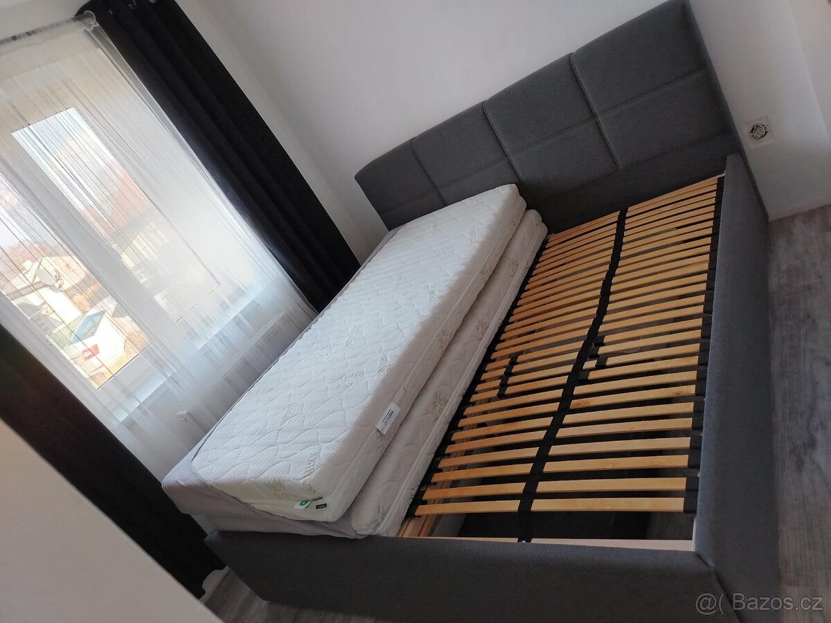 Prodám manželskou postel 180x200 - 2