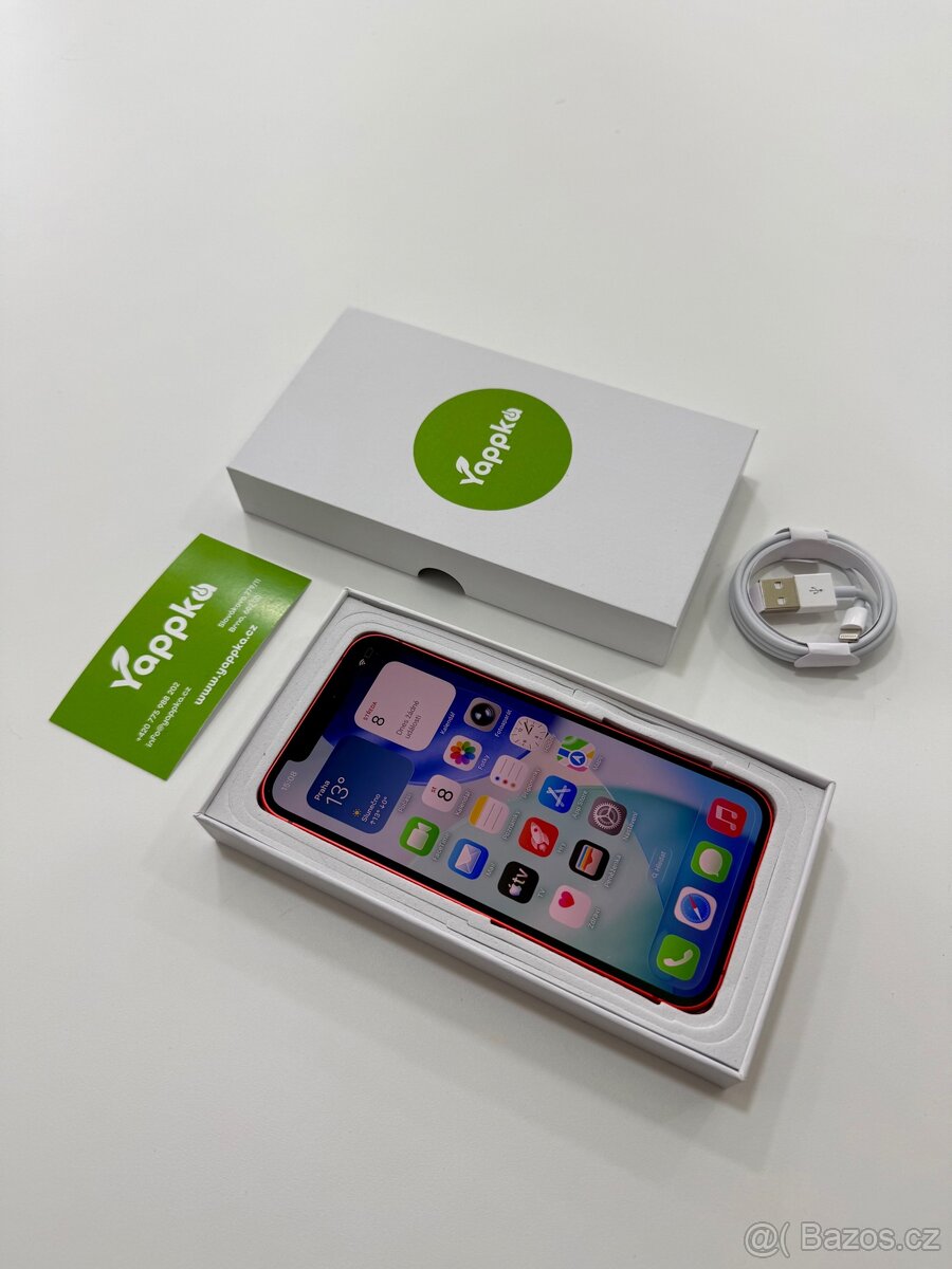 Apple iPhone 12 128GB Red - Pěkný stav - ZÁRUKA - 2