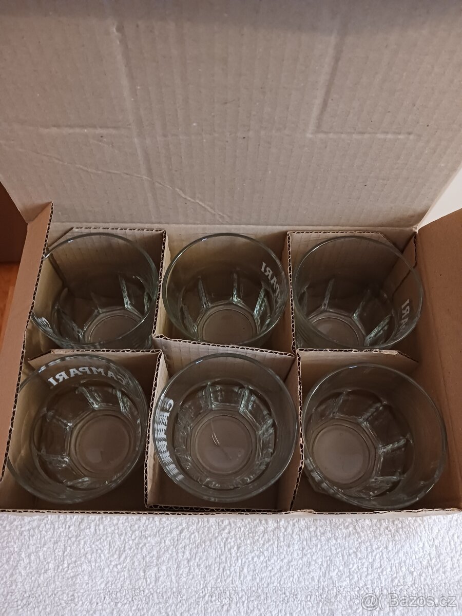 SKLENIČKY CAMPARI - 2