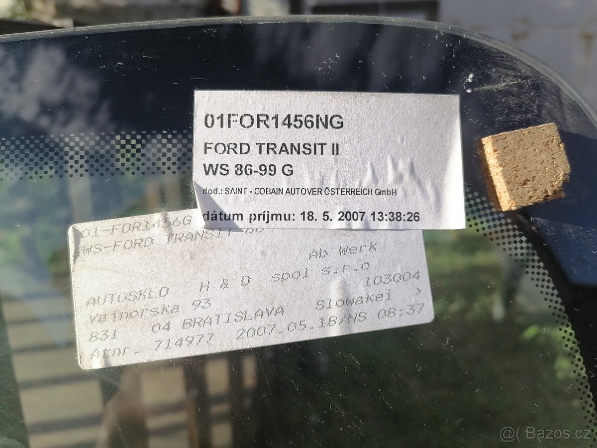 Nové čelní sklo Ford transit 2 generace - 2