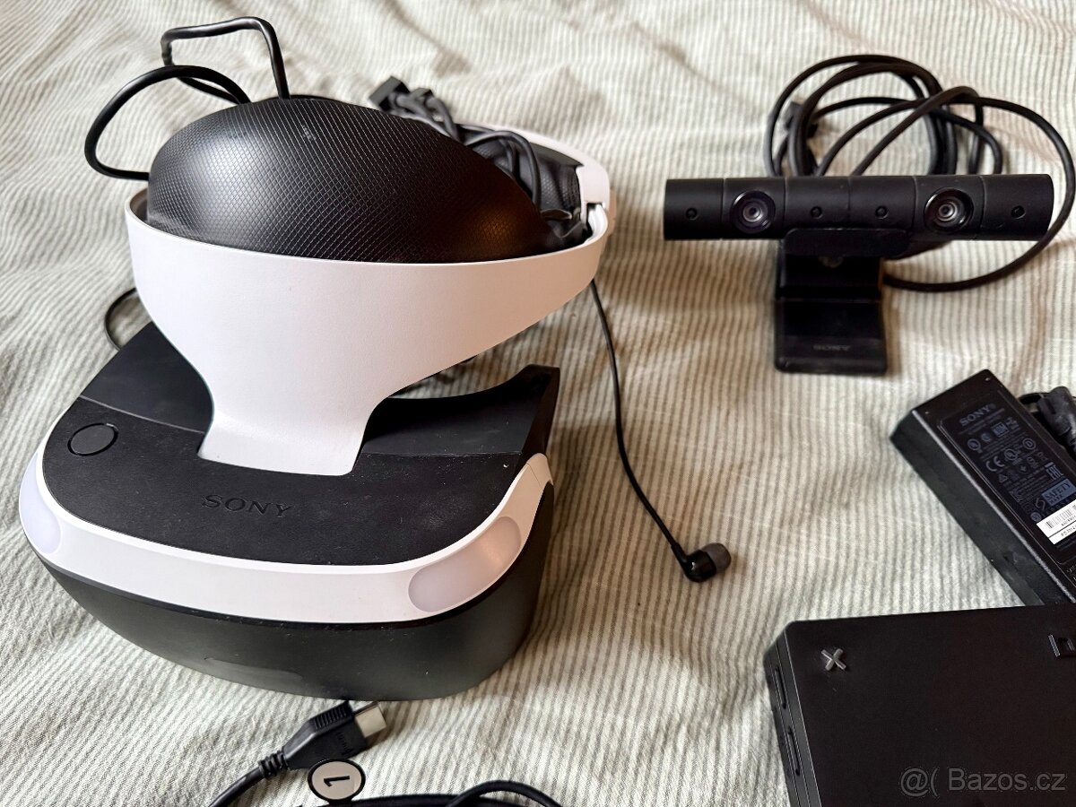 Sony PlayStation VR pro PS4 + kamera + processor unit - 2