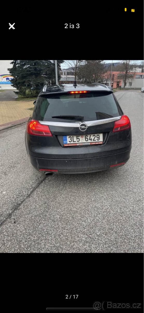 OPEL INSIGNIA 2.0 ač kombi 2009 - 2