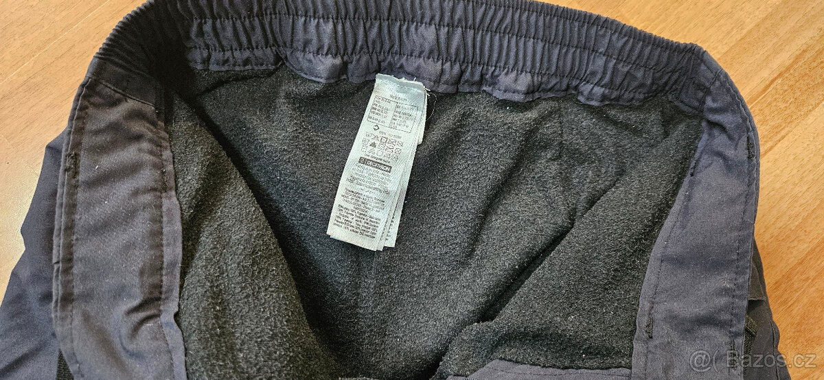 Pánské zimní turistické vodoodpudivé kalhoty, vel. S-M - 2