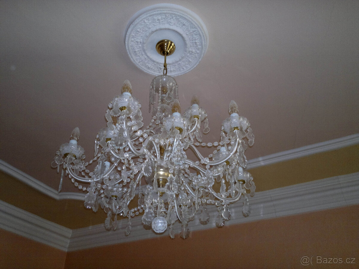 PRODÁM STROPNÍ KŘIŠTÁLOVÝ LUSTR - 2