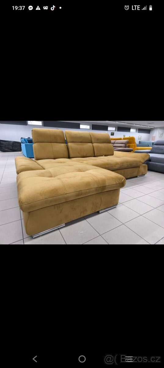 Sedací souprava rozkládací - 2