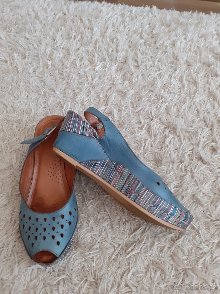 Dámská kožená obuv - 2