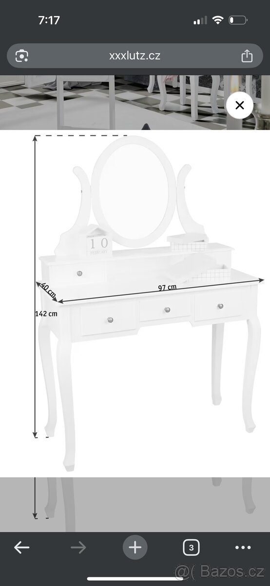 Toaletní stolek - 2