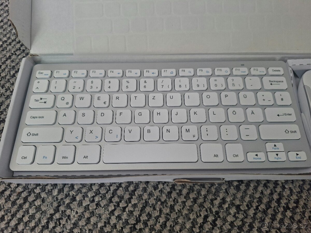 Bezdrátová klávesnice + myš (nepoužité) - 2