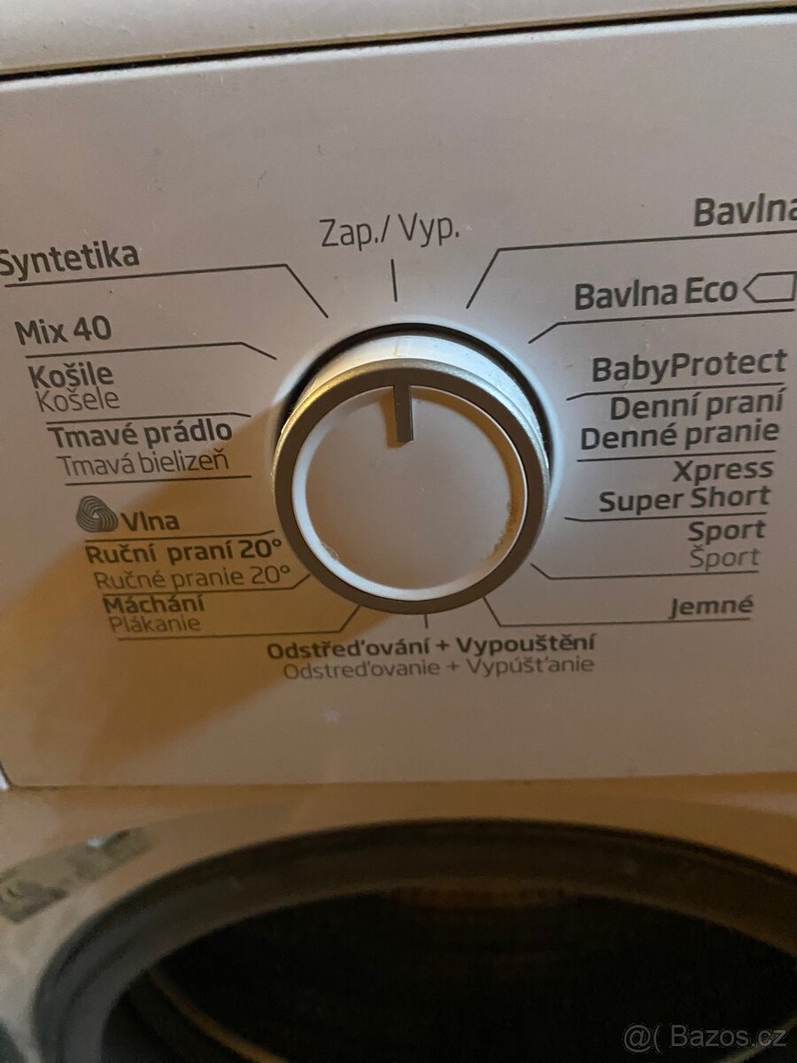 Pračka Beko WTV 7602 CS BO – nefunkční, na opravu - 2