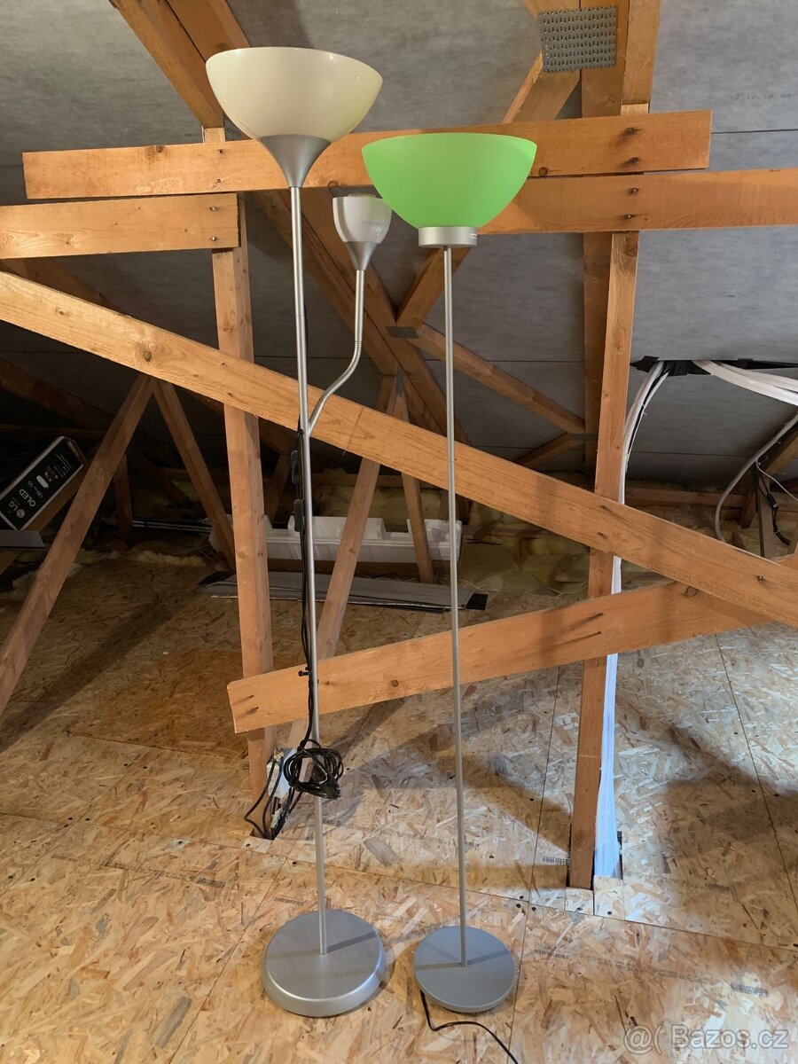 Stojací lampy cca 170 a 160cm - 2