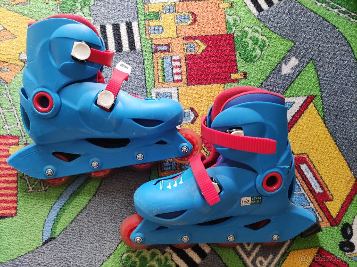 Inline brusle OXELO velikost 32 34 - 2