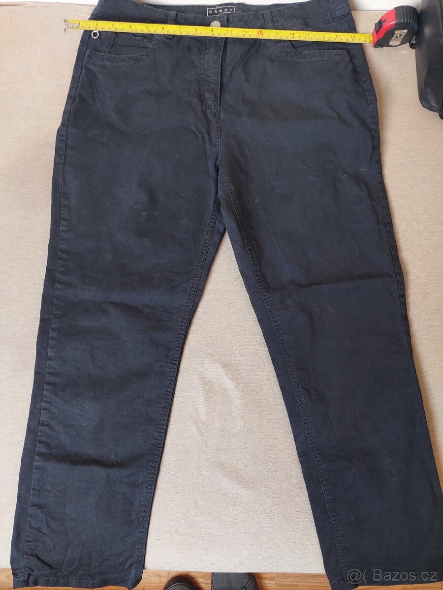 Dámské Černé kalhoty - 2