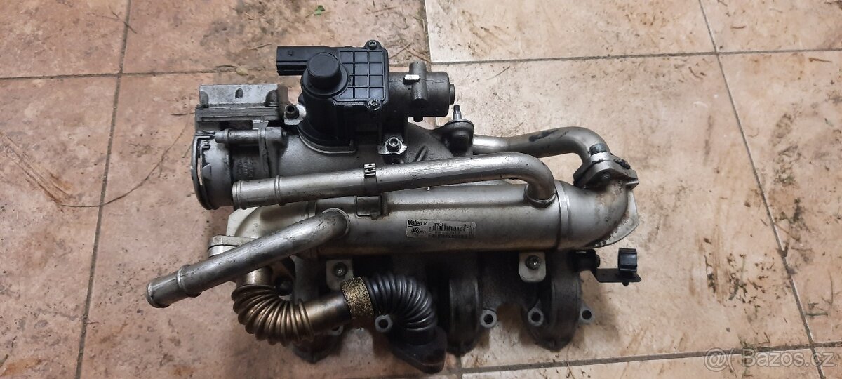 Chladic spalin audi a4 8e b7 2.0 tdi klapka sani - 2