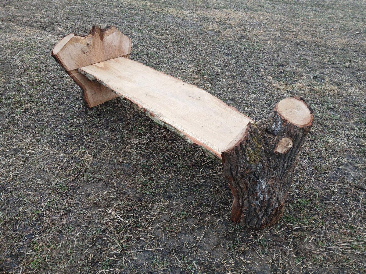 Dubové masivní lavice - 2