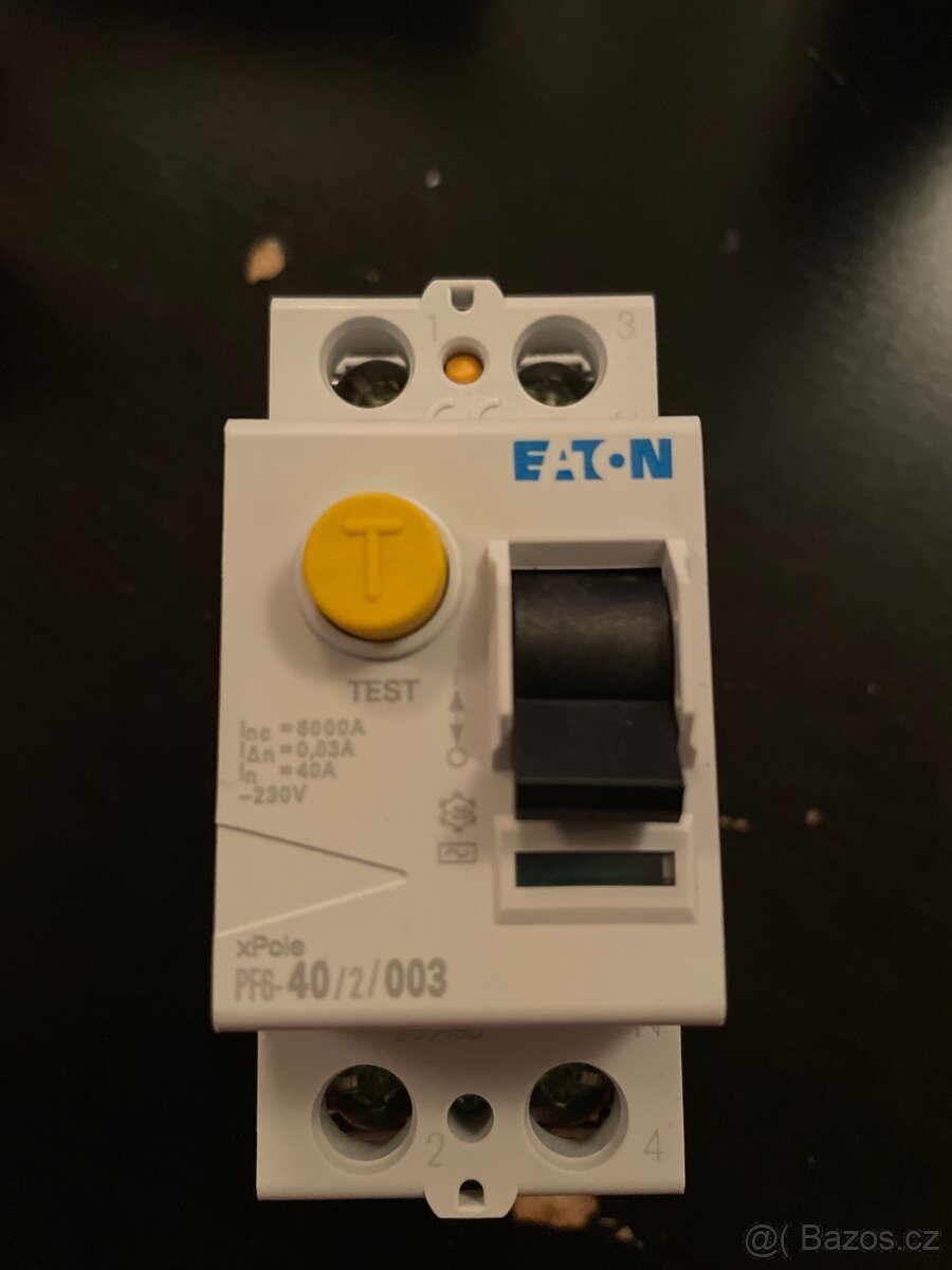 Chránič proudový Eaton PF6-40/2/003 A - 2