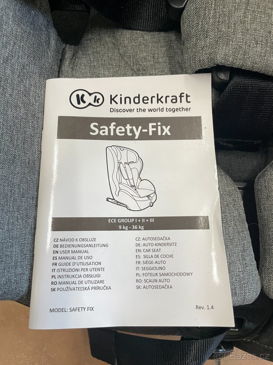 isofix autosedačka Kinderkraft 9-36kg - 2