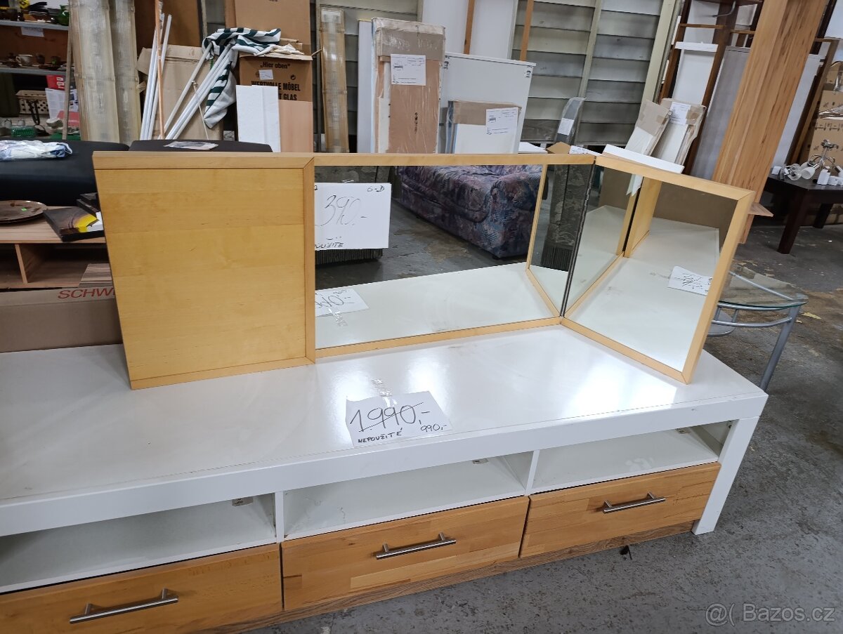 Nové zrcadla IKEA. - 2